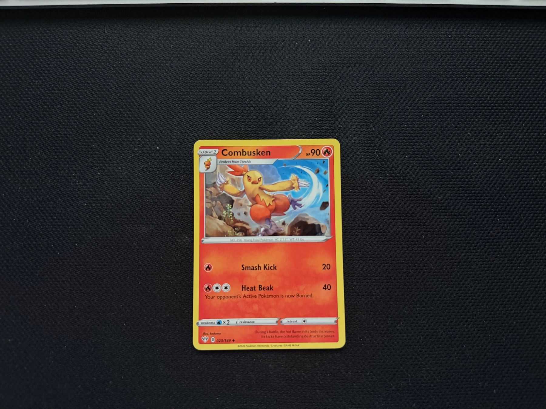 Pokémon Cartes à collectionner: Combusken 023/189 – D'occasion à Zürich par mountainwizard00
