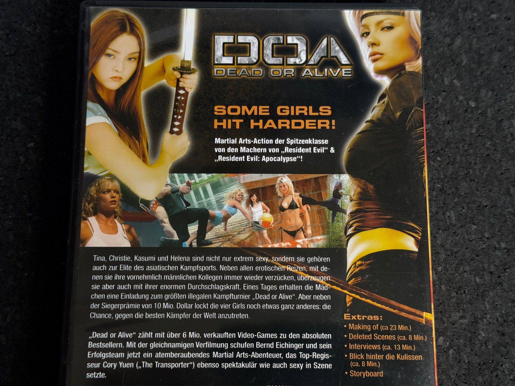 Tutti i DVDs: DOA Dead or Alive "Wana Play ?" DVD DE/EN – Usato da Fribourg venduto da tschjoly 2