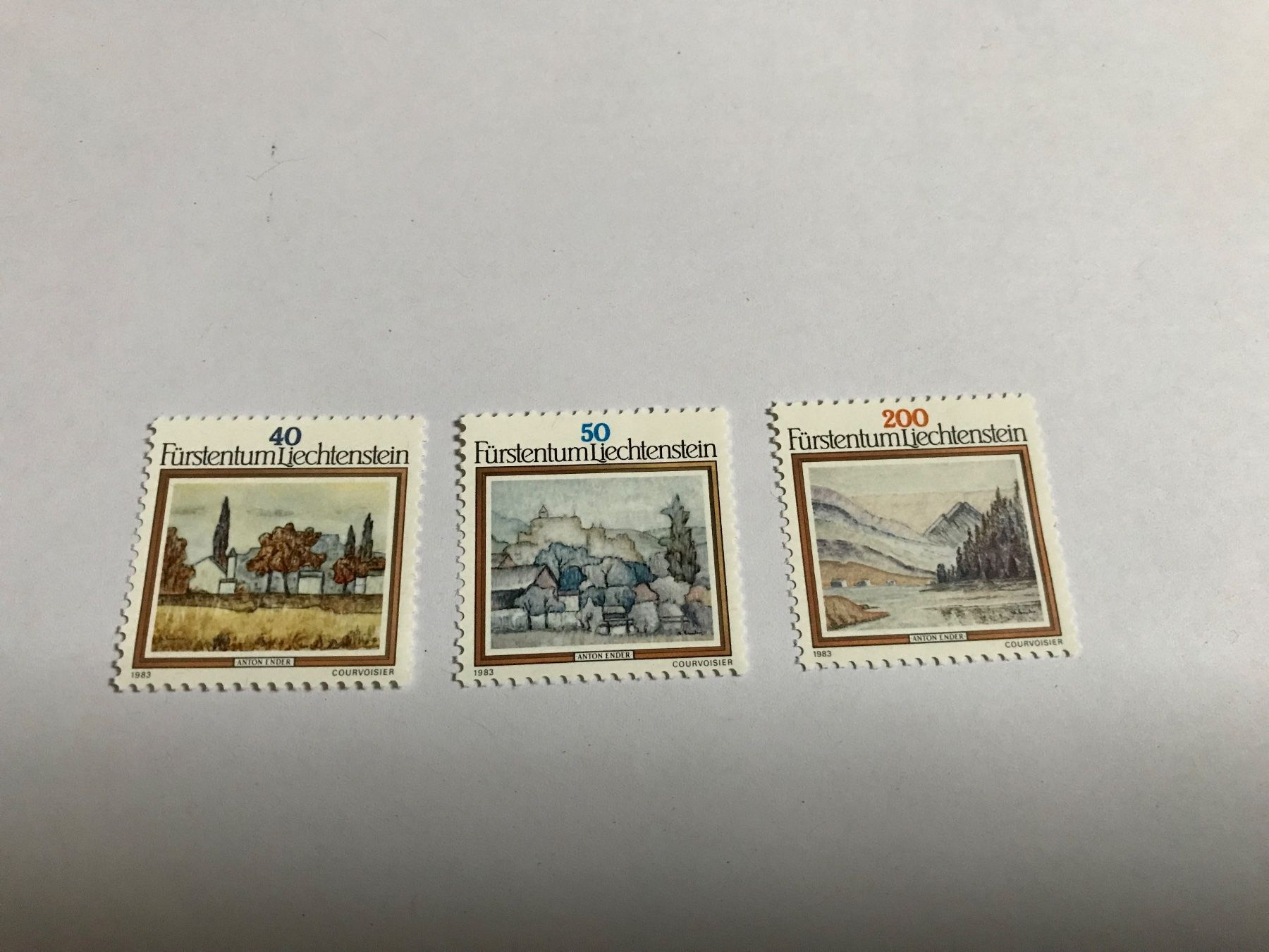 Tutti i francobolli: briefmarken FL 1983, ungestempelt – Usato da liestal venduto da makai05