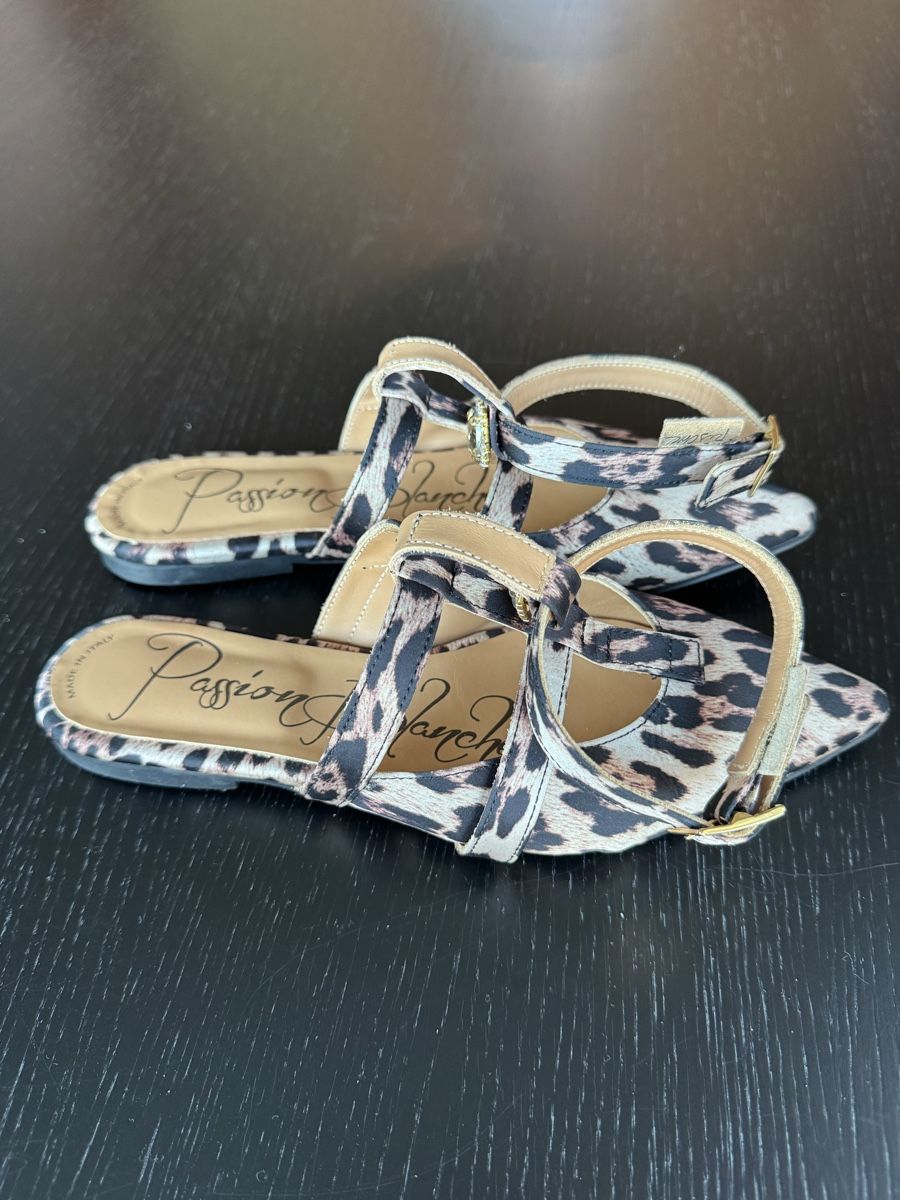 Scarpe da donna: Sandali in tessuto maculato – Nuovo (secondo la descrizione) da Porza venduto da GioCa65