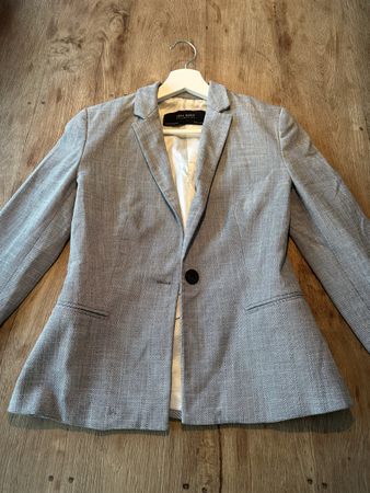 Zara Blazer Gr. XS Grau elegant Übergangsjacke Büro