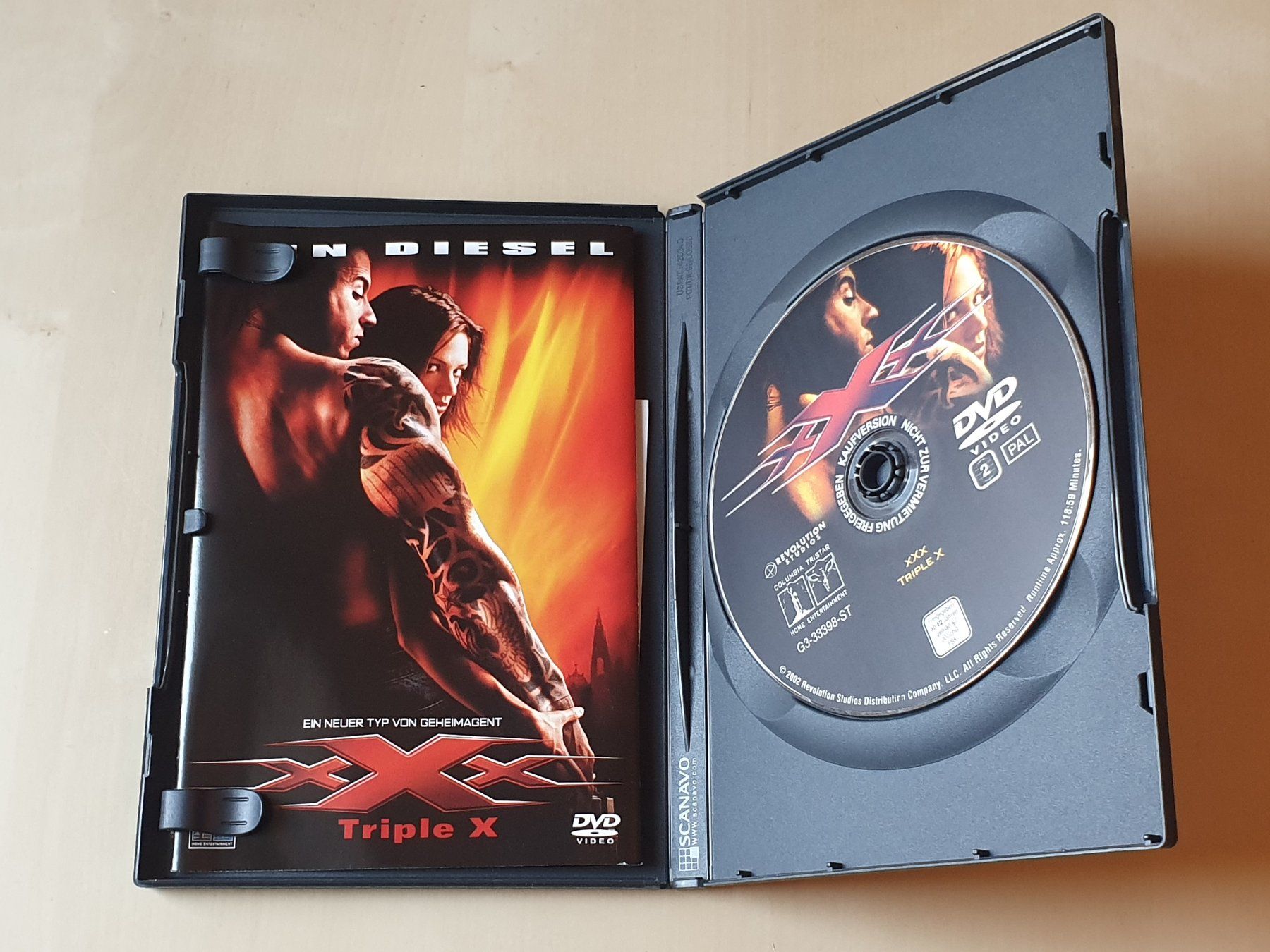 Tutti i DVDs: XXX Triple X – Usato da Stansstad venduto da collectorsshop 2