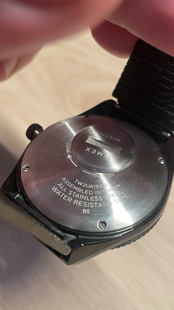 Timex Orologi: TIMEX Q Timex Reissue All Black – Usato da Etagnières venduto da Johan_groux 3