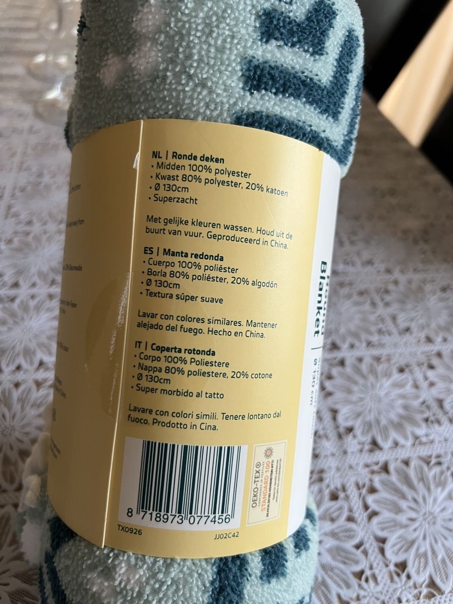 Teli da bagno: Strandtuch rund 130 cm neu – Usato da Chur venduto da van_hnc6 3
