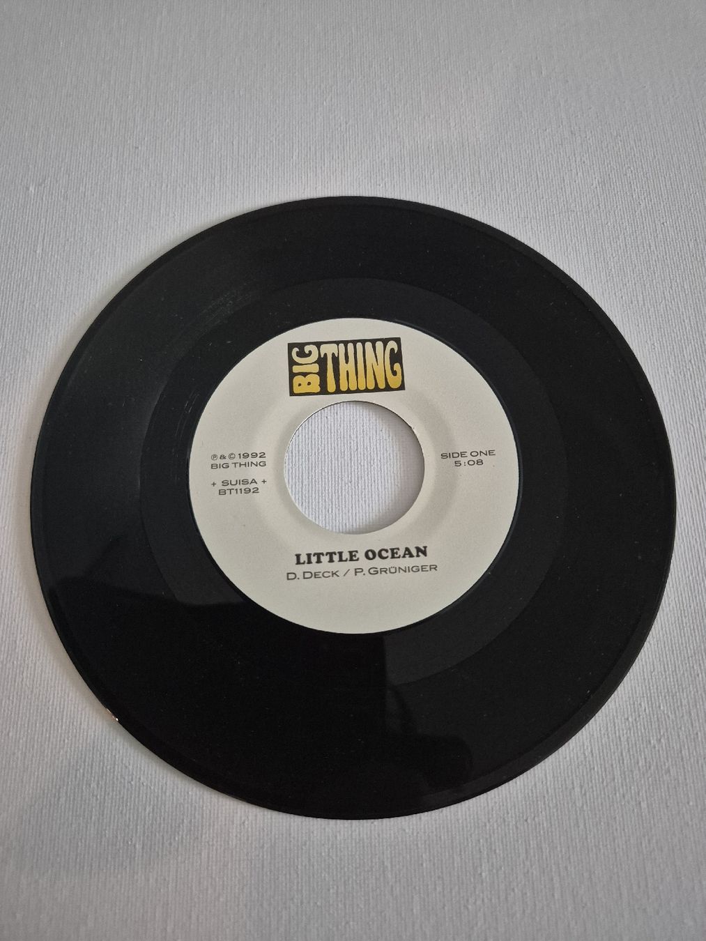 Vinyles: Big Thing Single Little Ocean Burning Inside - Single 7 , CH – D'occasion à Uster par newwave0 3