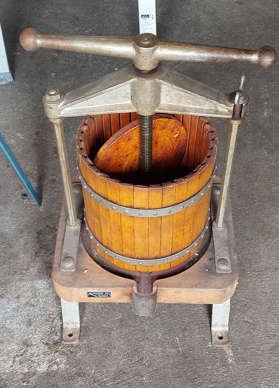 Toutes les machines: Obstpresse / Trotte – D'occasion à Wallisellen par Allivia