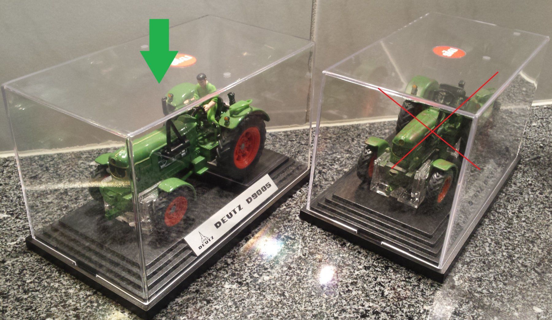 Siku Modellini d'auto: SIKU FARMER 1:32 +Serie - Deutz D 9005 – Nuovo (secondo la descrizione) da Rotkreuz venduto da MOBAHN-1zu87 4