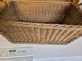 Vintage Weidenzaine, ideal für Herbstdeko