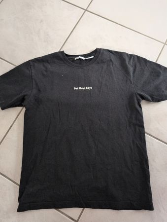 T-shirt ZARA x Pet Shop Boys noir, taille M - été ☀️