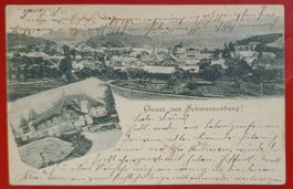 Gruss aus Schwarzenburg 1900