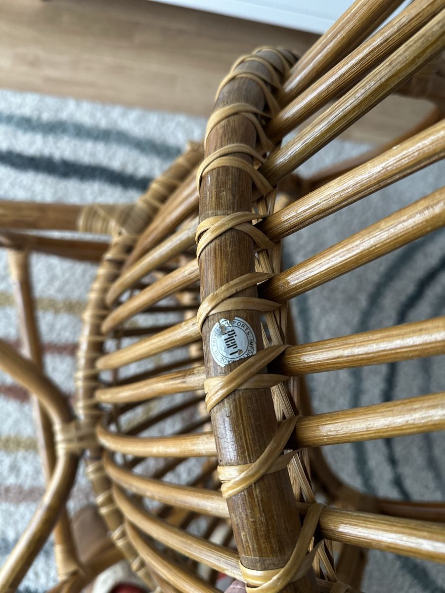 Fauteuils: Rattansessel – D'occasion à Niederönz par gla_82js 1