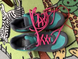 Giro Veloschuhe Damen grau türkis Grösse 39 neuwertig