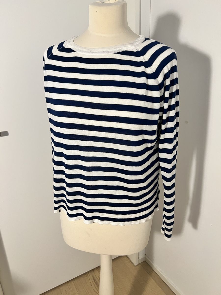 Zara Pullover & Sweatshirts: Zara Pullover, Grösse S, blau/weiss gestreift, Top Zustand – Gebraucht aus Zürich von Marianne72 1