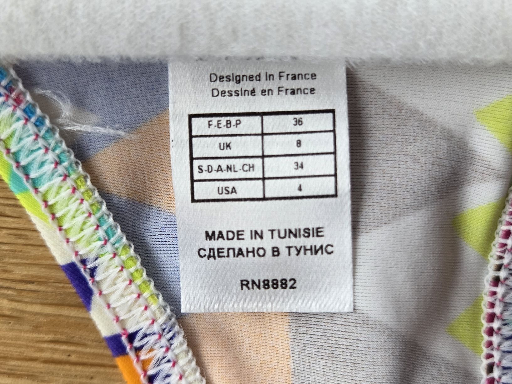 La Redoute Badekleider & Bikinis: NEU Bikini Gr. 34 bunt geometrisch La Redoute – Neu (gemäss Beschreibung) aus Villars-sur-Glâne von richardette 3
