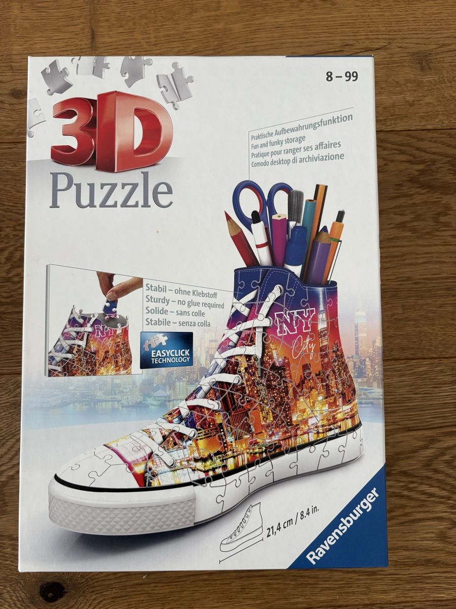 Ravensburger Puzzle: Ravensburger 3D Puzzle Sneaker Skyline – Usato da Horgen venduto da Rafnaf