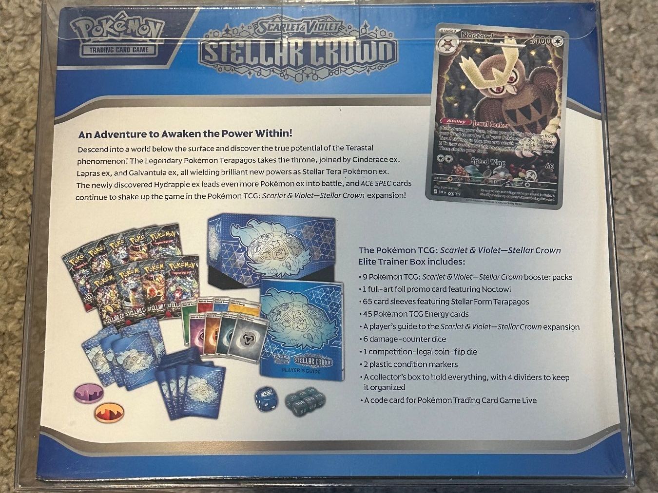 Pokémon Sammelbilder & Trading cards: Stellar Crown Elite Trainer Box🇬🇧 – Neu und originalverpackt aus Wetzikon ZH von ys21 2