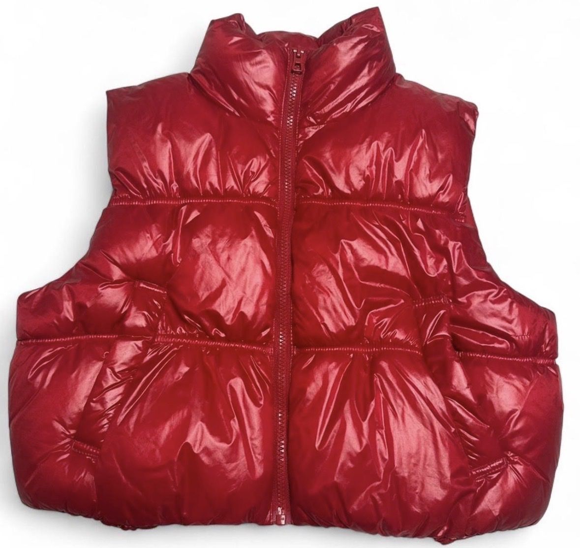 H&M Giacche: Steppweste rot glänzend Grösse S neu – Usato da Rüthi (Rheintal) venduto da kat_d8m5
