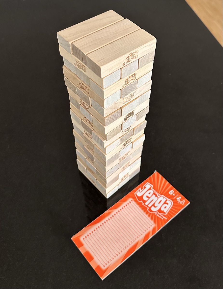 Spiele: Jenga Classic Holzspiel – Gebraucht aus Zürich von Bibiti 1