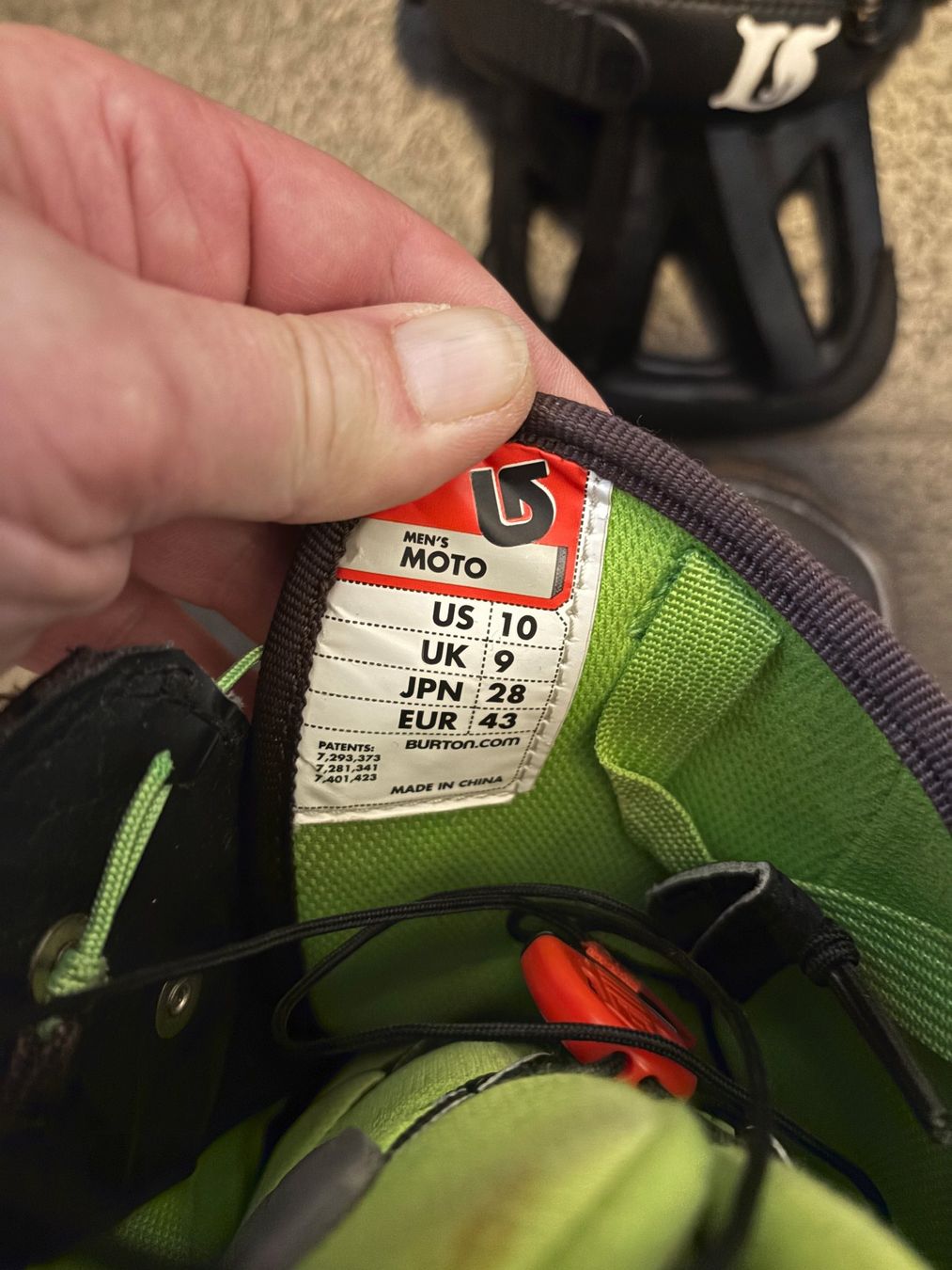 Burton Herrenschuhe: Burton Boot Moto & Mission Bindung – Gebraucht aus Lugnorre von serge.morgenegg 4