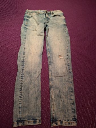 Pantalon jeans bleu taille 29/30 marque FSBN 99% coton