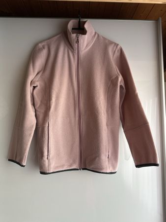 World Athletic Fleece Jacke Grösse M rosa