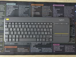 Logitech K400 Plus, CH, Tastatur