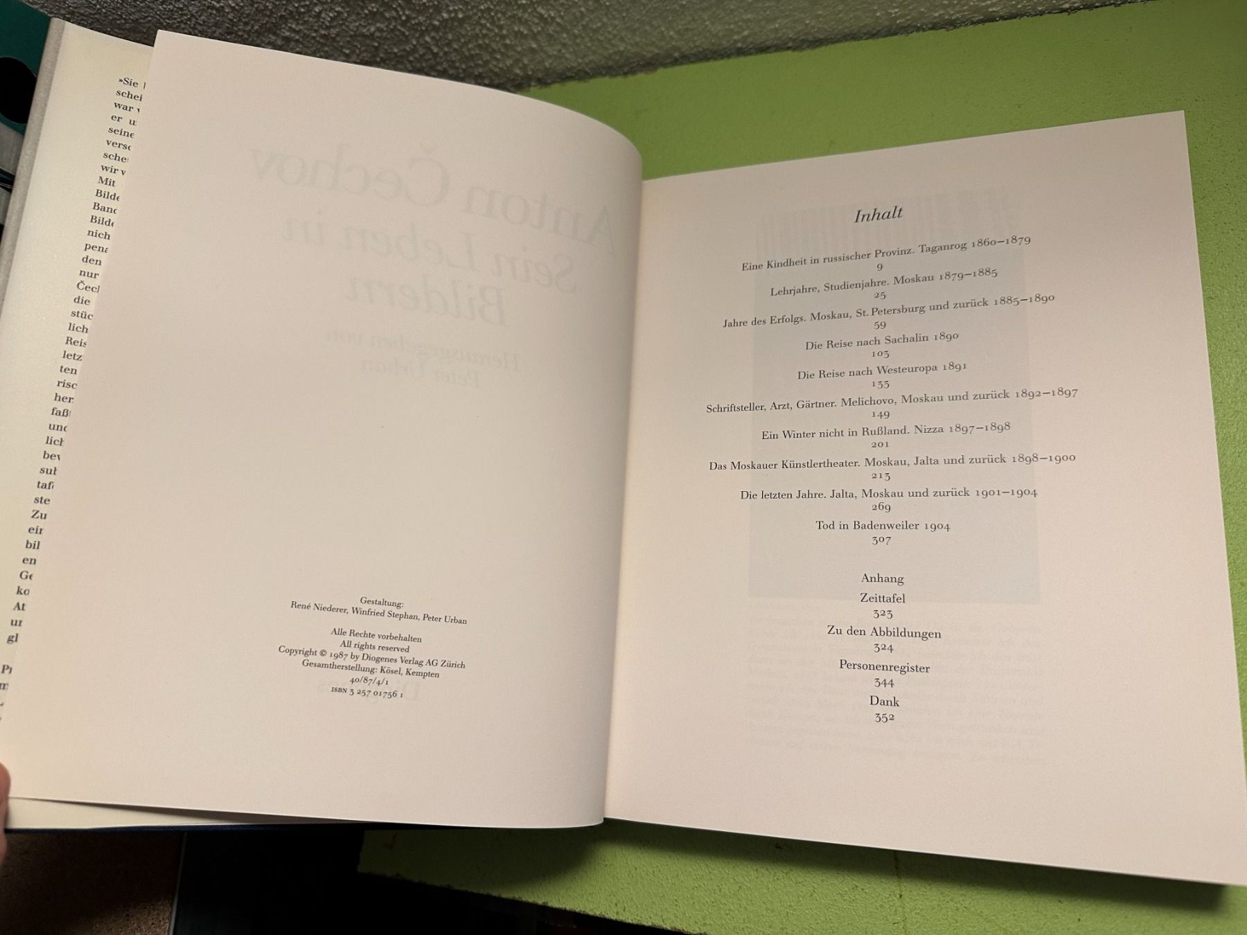 Libri: Peter Urban: Anton Cechov. Sein Leben in Bildern. – Usato da Zürich venduto da allp 3