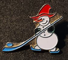 BB963 - Pin Eishockey Schneemann