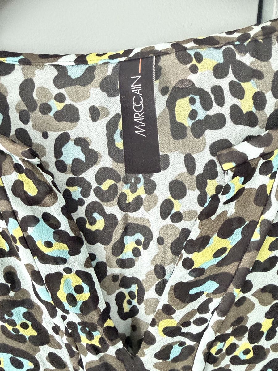 Marc Cain Camicette: Marccain Animal Print /Leo Bluse 38 – Usato da Einsiedeln venduto da kalliopee 1