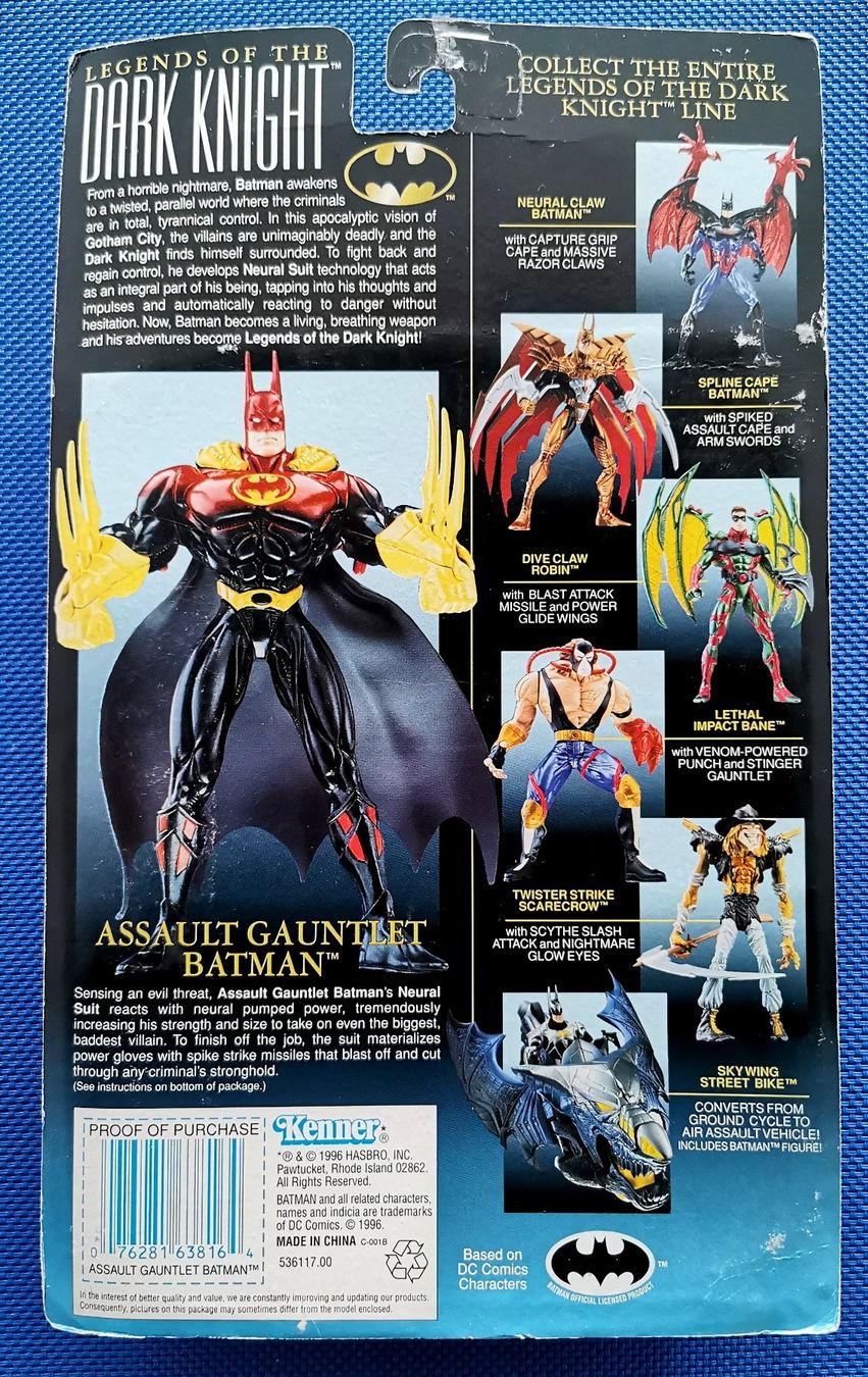 Hasbro Statuette: Batman Assault Gauntlet 1996 Action Figur Premium Collector – Nuovo e nell'imballaggio originale da Rorschach venduto da Actionvintage789 1