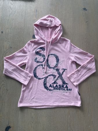 Soccx Damen Kapuzenpullover Hoodie Gr. 36 rosa