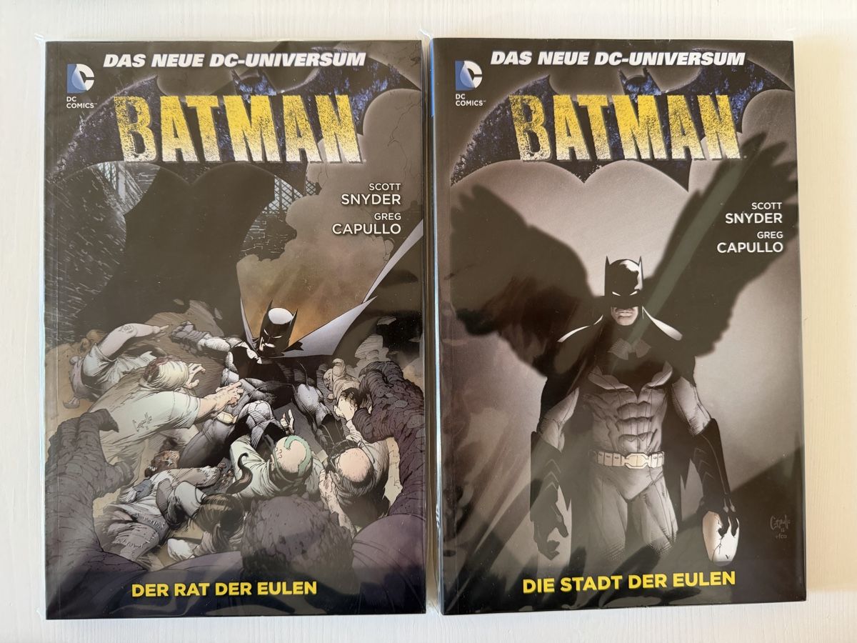 BD: Batman - Der Rat der Eulen & Die Stadt der Eulen Comics – D'occasion à Schüpfheim par Hellme09