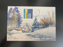 Liechtenstein / Weihnachten Karten 2014