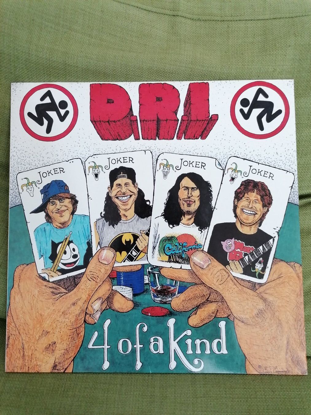 Vinyles: D.R.I 4 of a kind first European – D'occasion à Zuerich par Culoshaker