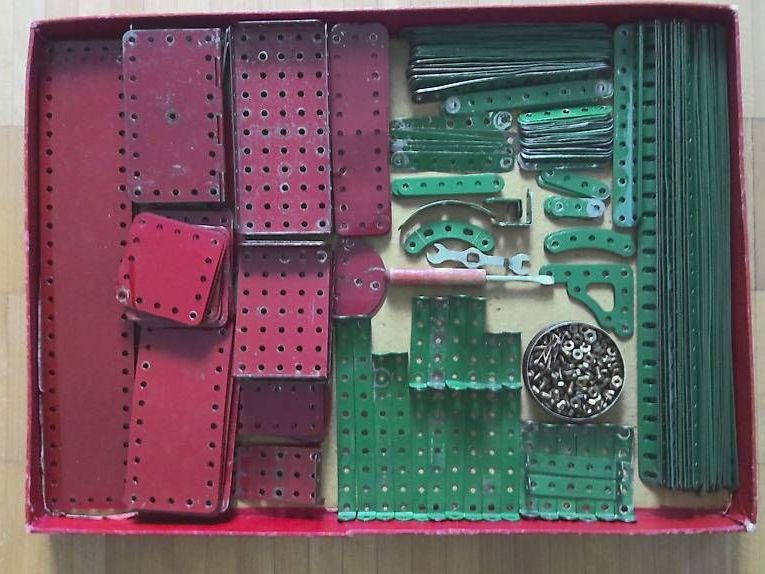 Meccano Kit di costruzioni: Meccano Baukasten 7A. – Usato da Winterthur venduto da HulKe 1