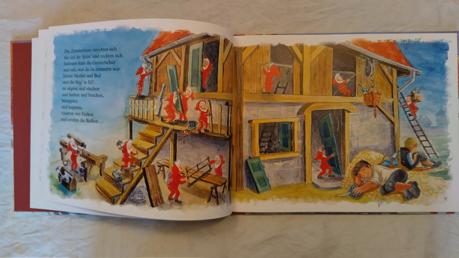 Libri: Die Heinzelmännchen - August Kopisch / Bilderbuch 2019 – Usato da Bellach venduto da JingleJerry 3