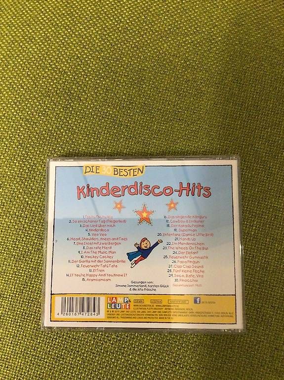 CDs: DIE 30 BESTEN KINDERDISCO-HITS – Gebraucht aus Zimmerwald von wuff81 1
