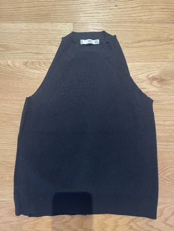 Schickes Mango Stricktop, Grösse S