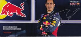 Orginal Autogrammkarte / Buemi Red Bull 2015