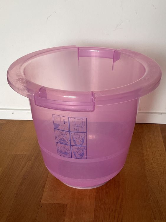 Tummy Tub Badeeimer für Babys, pink, Kaufen auf Ricardo