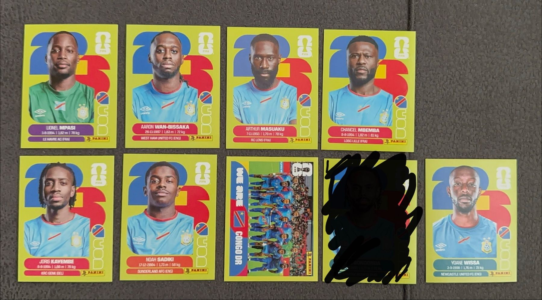 Panini Carte collezionabili: Panini WM 2026 8 Kongo-Sticker (COD) – Nuovo (secondo la descrizione) da Kreuzlingen venduto da goe_8zvl