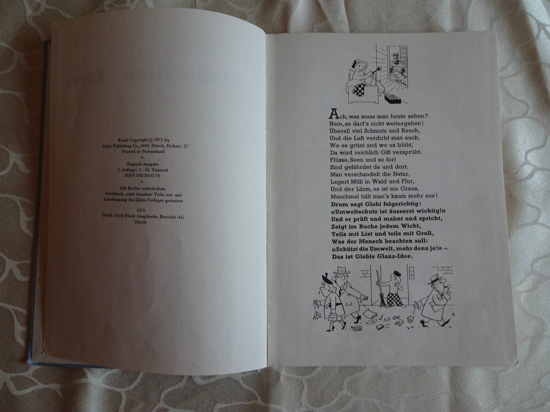 Fumetti: Globis Glanz-Idee - 1. Auflage 1975 - G322 – Usato da Küssnacht am Rigi venduto da Bookslove 2