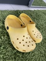 Crocs Clogs gelb, Gr. 32/33 (j1) ideal für den Sommer!