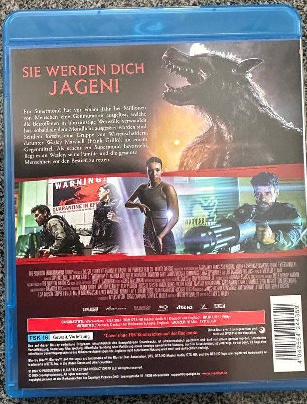 Tutti i DVDs: Werewolves Blu-ray mit Frank Grillo – Usato da Beringen venduto da Mantafisch1 1