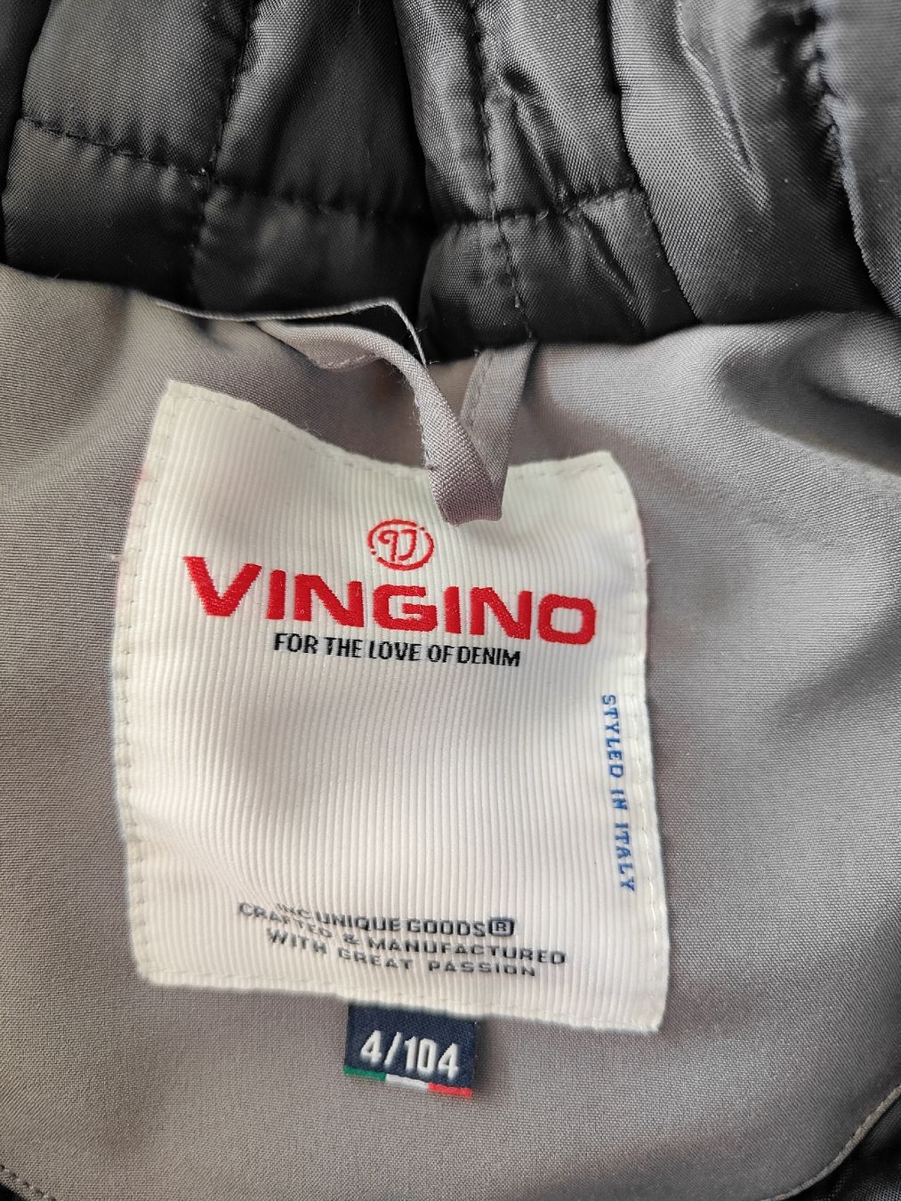 Giacche: Coole Winterjacke, Grösse 104, Grau – Usato da Kriens venduto da Ivana4 3