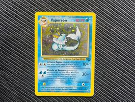 Pokemon Vaporeon holo swirl Dschungel Jungle italienisch