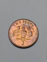 Monnaie 2 Pence Gibraltar 2005 Opération Torch