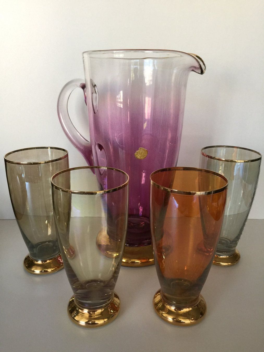 Set di piatti: GD ECHT KRISTALL Carafe + 4 verres – Usato da Cossonay-ville venduto da Super-Price-Quality