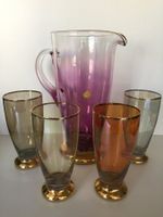 GD ECHT KRISTALL Carafe + 4 verres