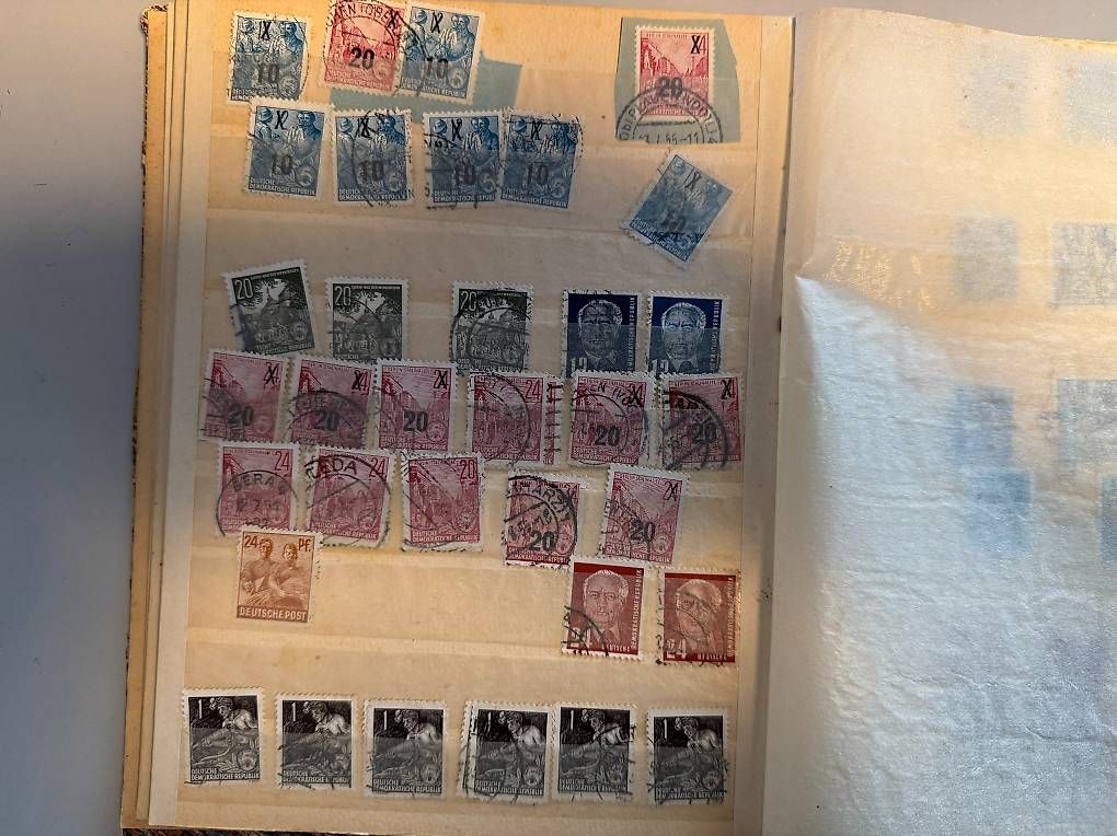 Tutti i francobolli: Briefmarken Deutsches Reich, Deutsche Post, DDR + Schweiz – Usato da Basel venduto da Chregu07 1